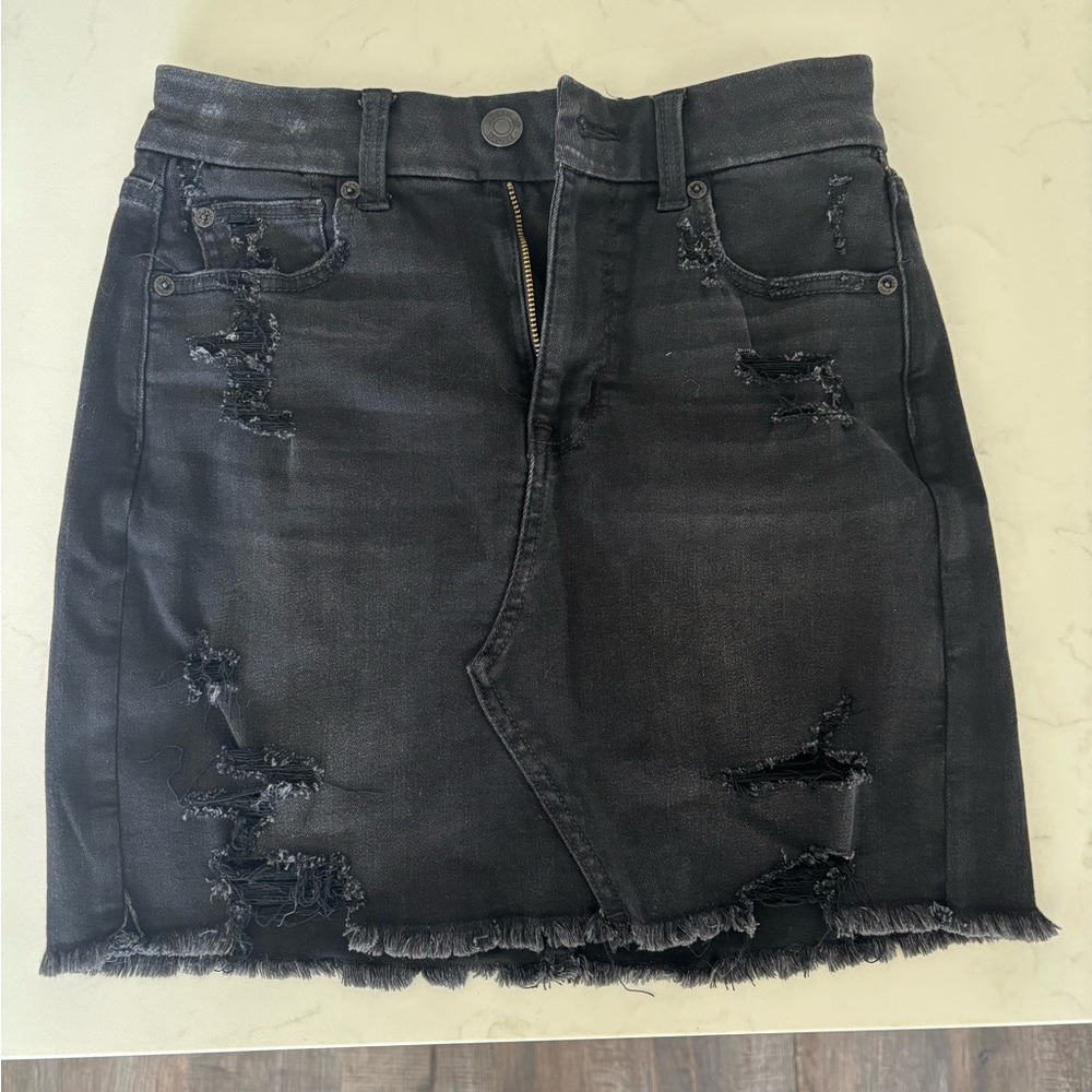 American Eagle Black Skirt